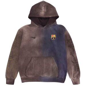Travis Scott x Nike x FC Barca. Split Dye Hoodie XL